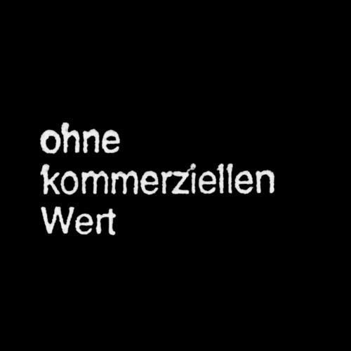ohne kommerziellen Wert